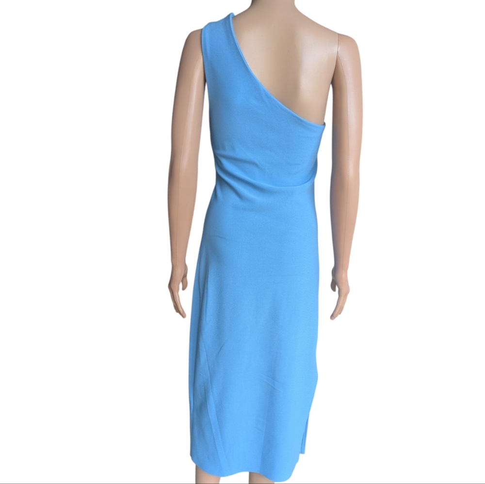Jean Jail Willow midi one shoulder dress sky blue - Picture 8 of 11
